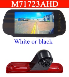 7 inch AHD clip on mirror monitor and Fiat Ducato brake light camera